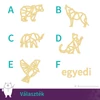 Kép 2/4 - Geometrikus állatok medál választék
