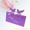 Kép 1/3 - Írható papír ültető kártya madaras, több színben