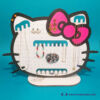 Kép 1/4 - Hello Kitty témájú ékszertartó állvány, fali ékszer fogas több méretben