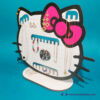 Kép 2/4 - Hello Kitty témájú ékszertartó állvány, fali ékszer fogas több méretben