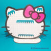 Kép 3/4 - Hello Kitty témájú ékszertartó állvány, fali ékszer fogas több méretben