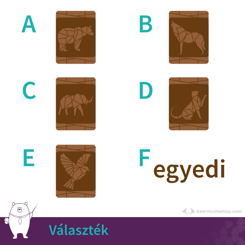 Geometrikus állat választék