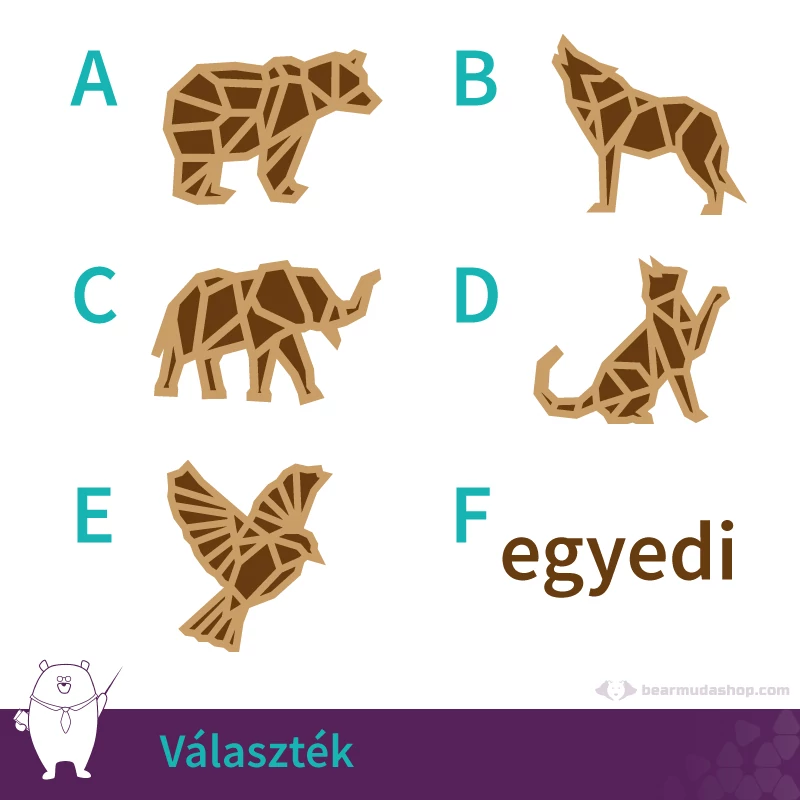 Állat minta választék
