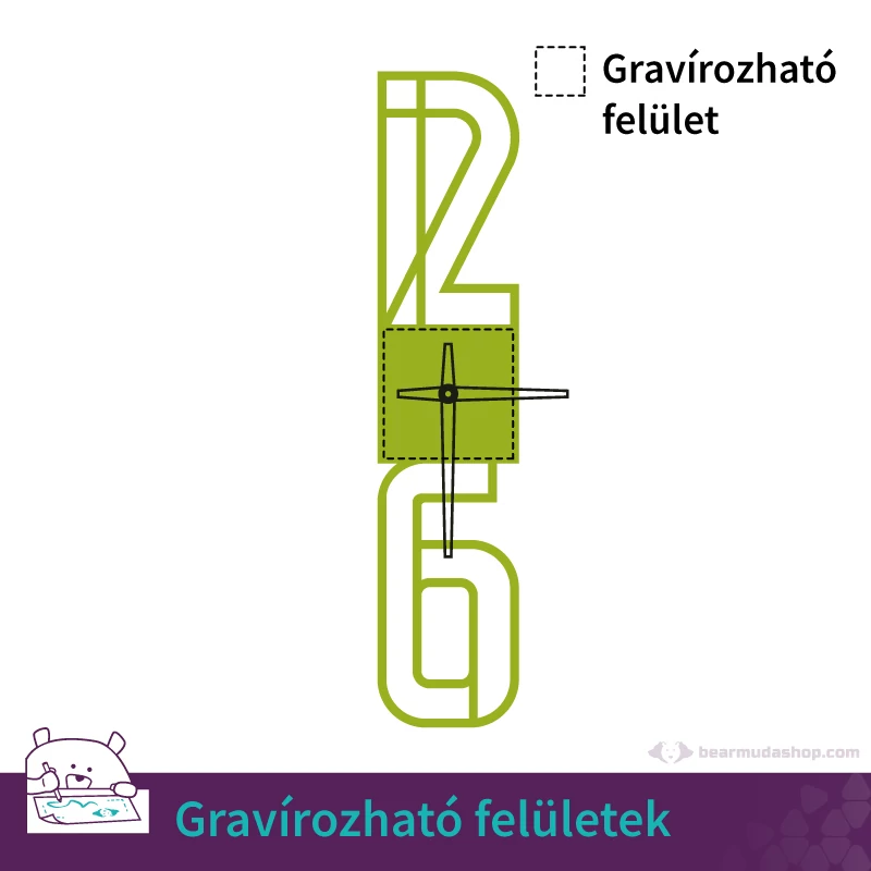 Gravírozható felületek